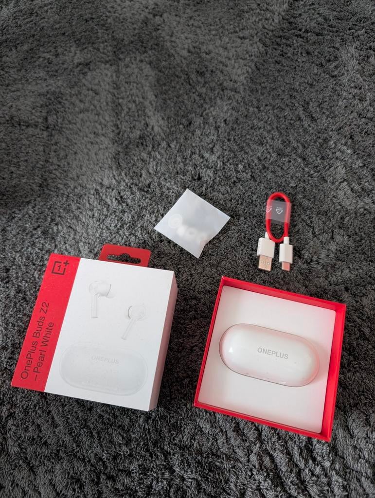 OnePlus Buds Z2 - Pearl White, Ophalen, Gebruikt, Wit, In gehoorgang (in-ear)