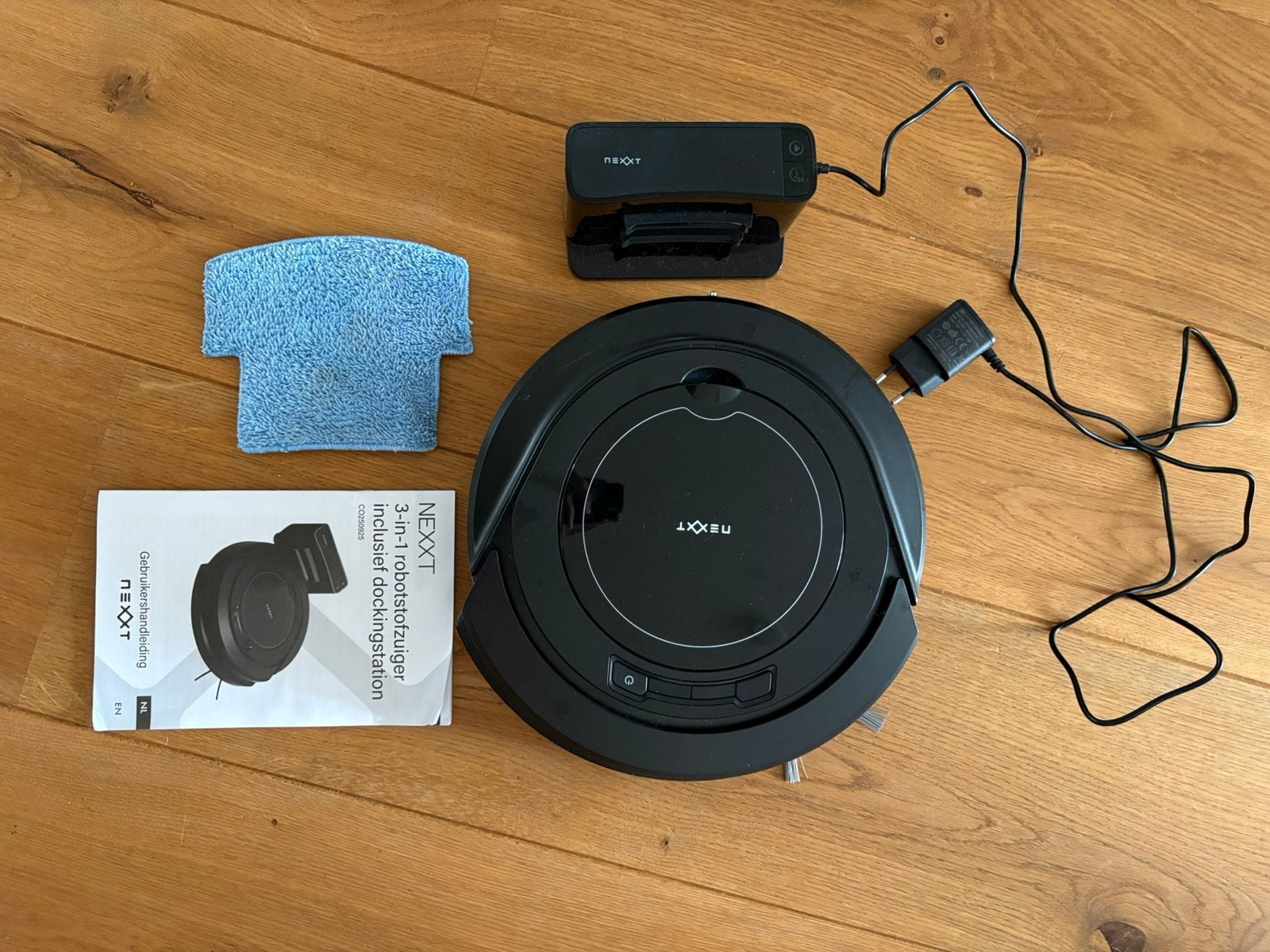NEXXT 3-in-1 robotstofzuiger, Ophalen of Verzenden, Zo goed als nieuw, Overige Merken, 8 keer of meer