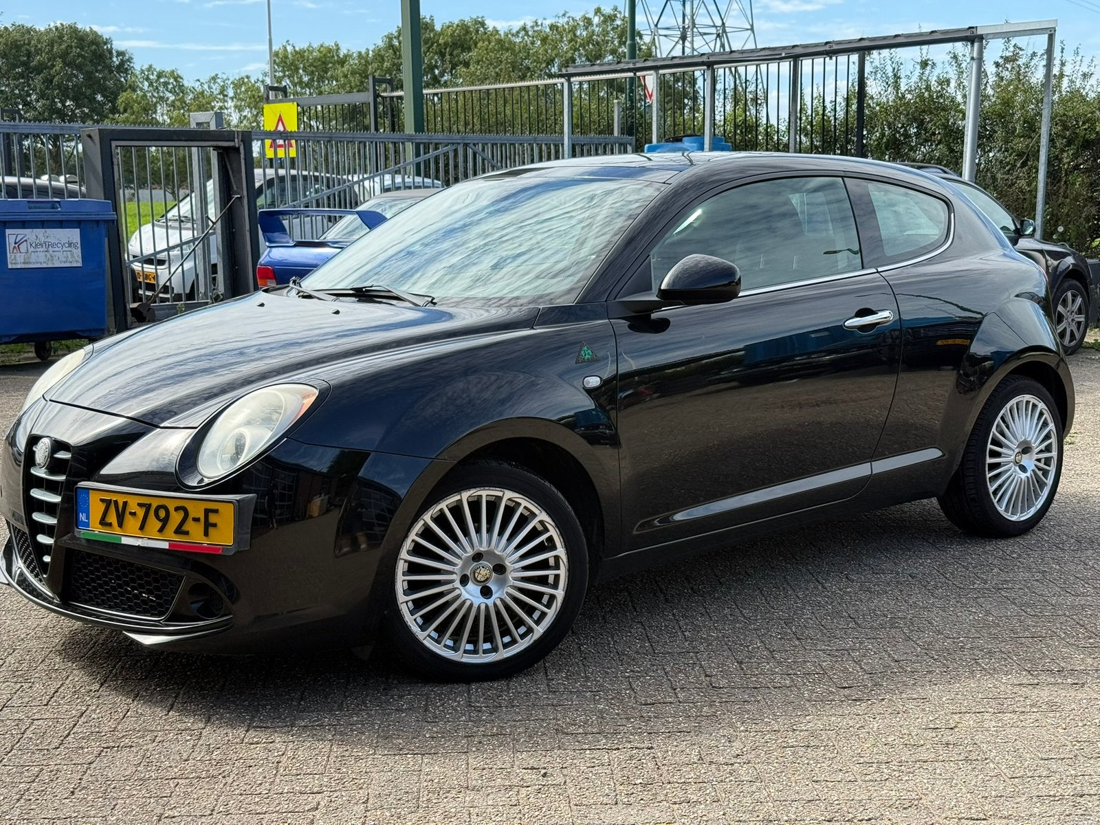 Alfa Romeo MiTo 1.4 16V 2009 Zwart, Ophalen, ., Zwart, Handgeschakeld