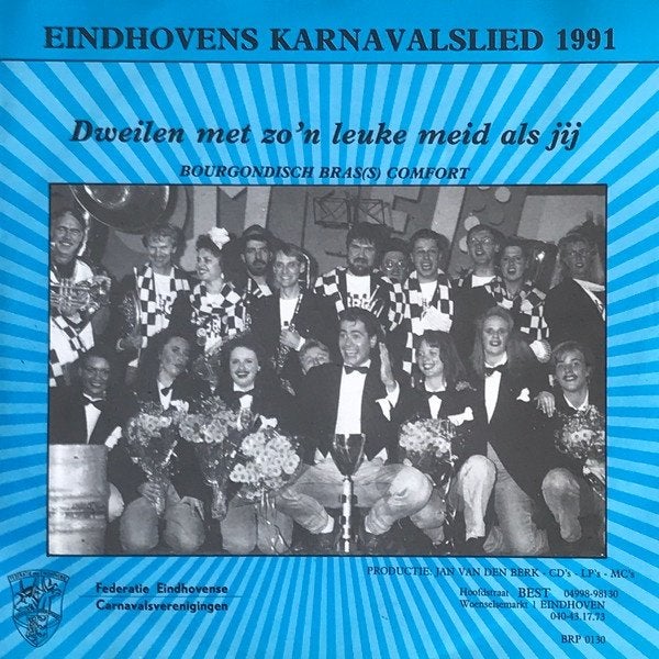 Single (1991) Bourgondisch Brass Comfort - Dweilen met zo'n, Gebruikt, 7 inch, Ophalen of Verzenden, Fotohoes