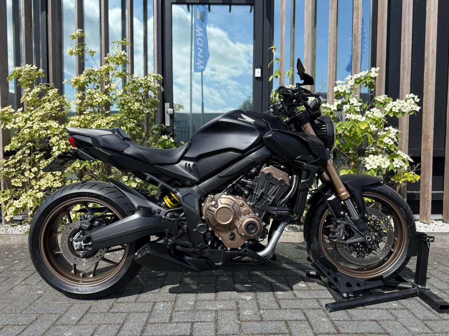 HONDA CB 650 R -2021- Black Edition - Full Option! CB650R, HONDA, 4 cilinders, 649 cc, Bedrijf
