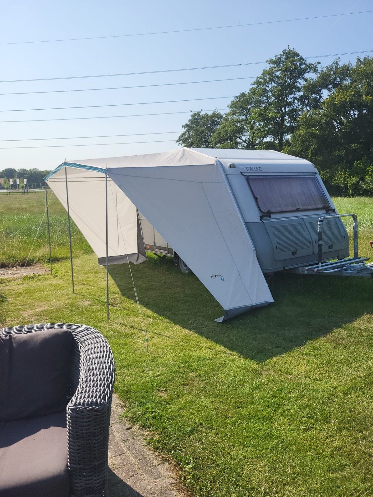Caravan Kip 36 EK Sunline, Caravans en Kamperen, Ophalen of Verzenden, Gebruikt, Tot en met 2
