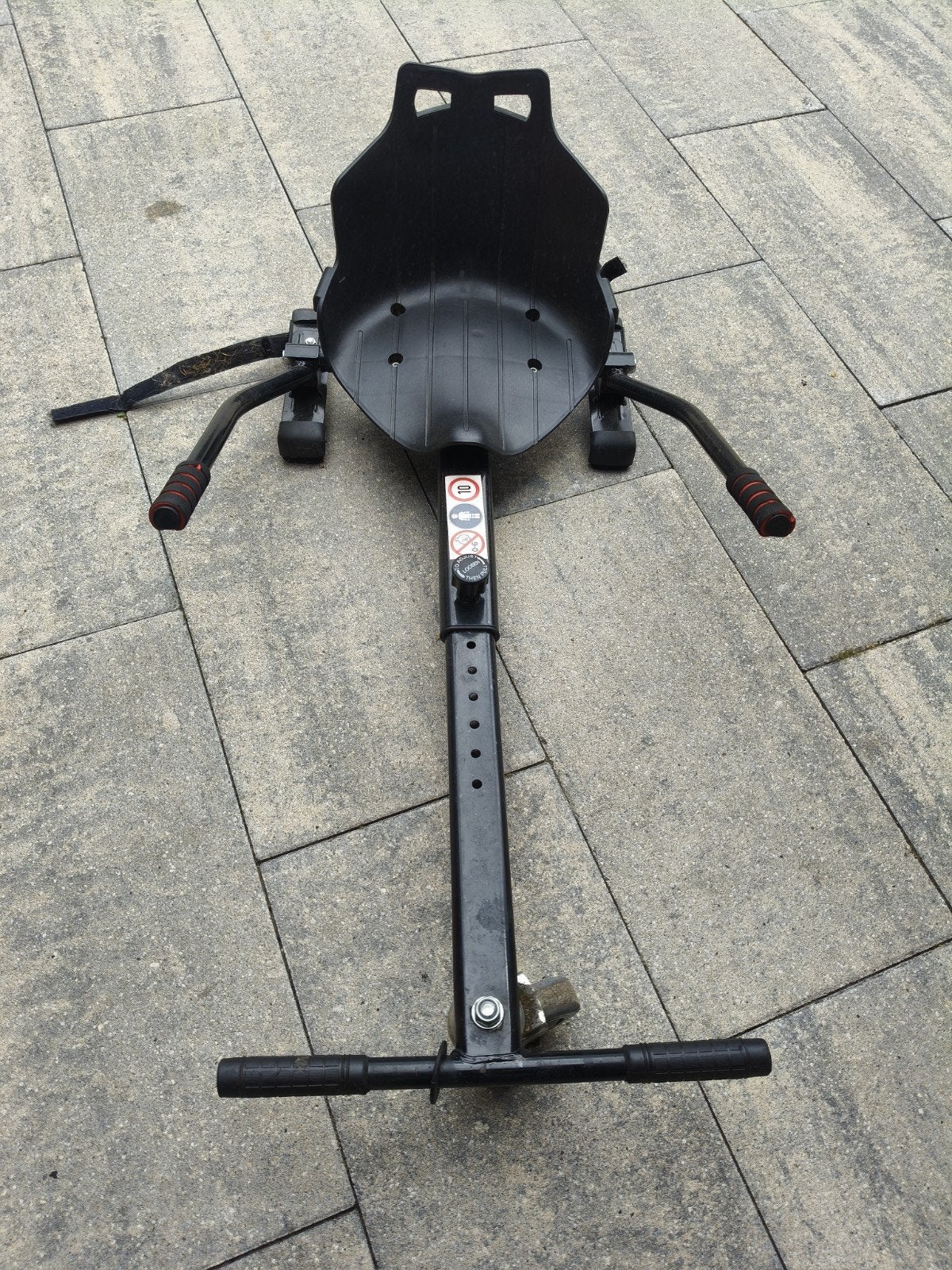 Hoverboard Kart Frame - Zwart, Kinderen en Baby's, Speelgoed | Buiten | Voertuigen en Loopfietsen, Ophalen of Verzenden, Gebruikt