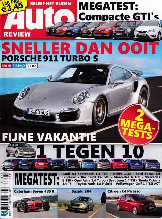 Autoreview 7 2013 : Ford Fiesta ST - Mini Cooper JCW - Audi, Ophalen of Verzenden, Gelezen, Algemeen