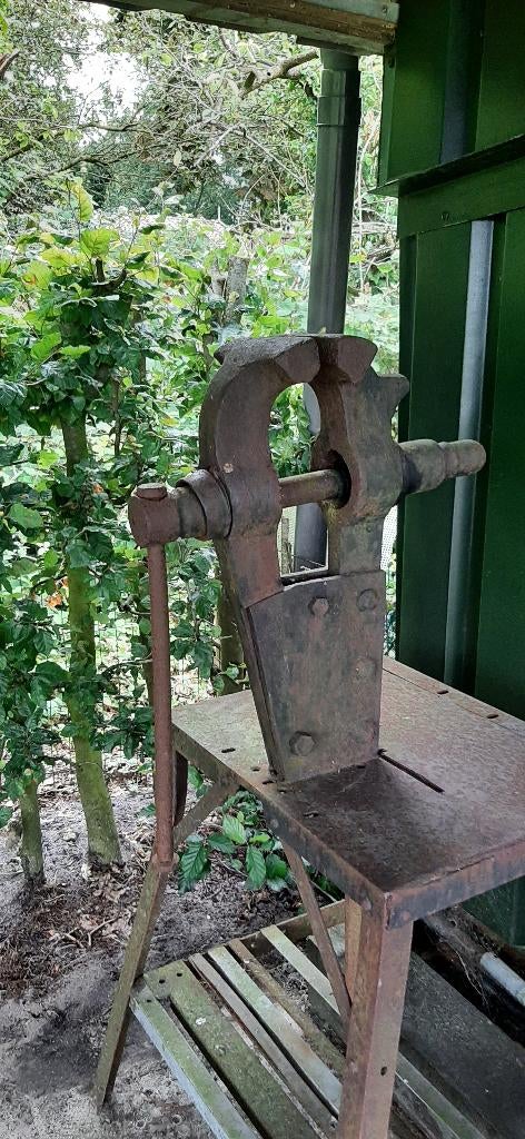 Bankschroef, Ophalen, Gebruikt