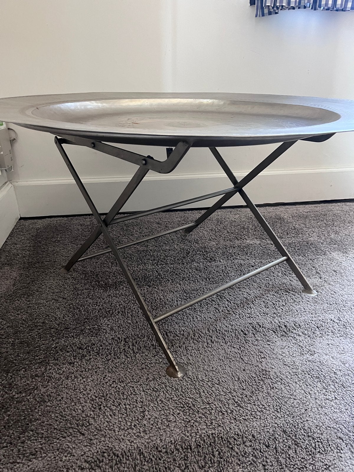 Lifestyle Home Collection Bijzettafel met Dienblad (91x49cm), Huis en Inrichting, Ophalen, Gebruikt, Rond, 50 tot 100 cm