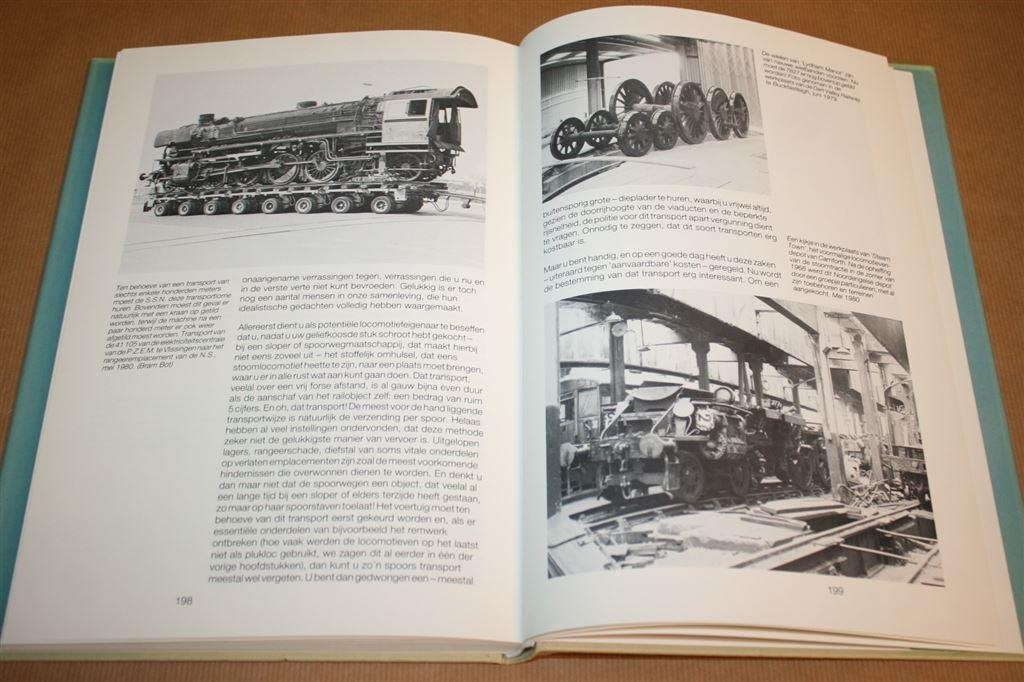 Boek. Locomotieven onder stoom. Opkomst, ontwerpen..., Gebruikt, Tram, N.v.t., Ophalen of Verzenden