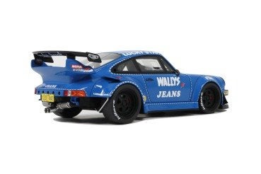Porsche 911 RWB Osho Arrow Blue Schaal 1:18, Overige merken, Auto, GT Spirit, Nieuw
