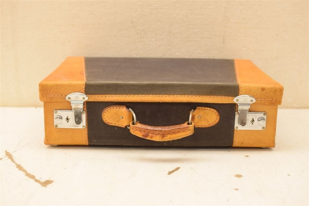 Vintage koffer 46368, Ophalen of Verzenden, Gebruikt, Overige materialen, 70 cm of meer