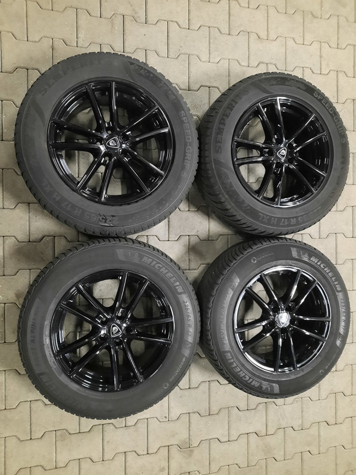 ZGAN 17 inch velgen 5×108 ALUETT FORD KUGA VOLVO XC40 XC60, Gebruikt, Banden en Velgen, 17 inch, Personenwagen