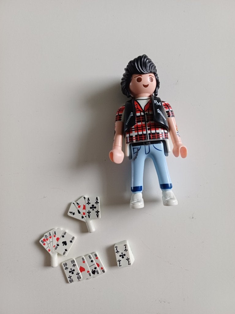 Playmobil figures Elvis pokerspeler - serie 16, Ophalen of Verzenden, Zo goed als nieuw, Los playmobil