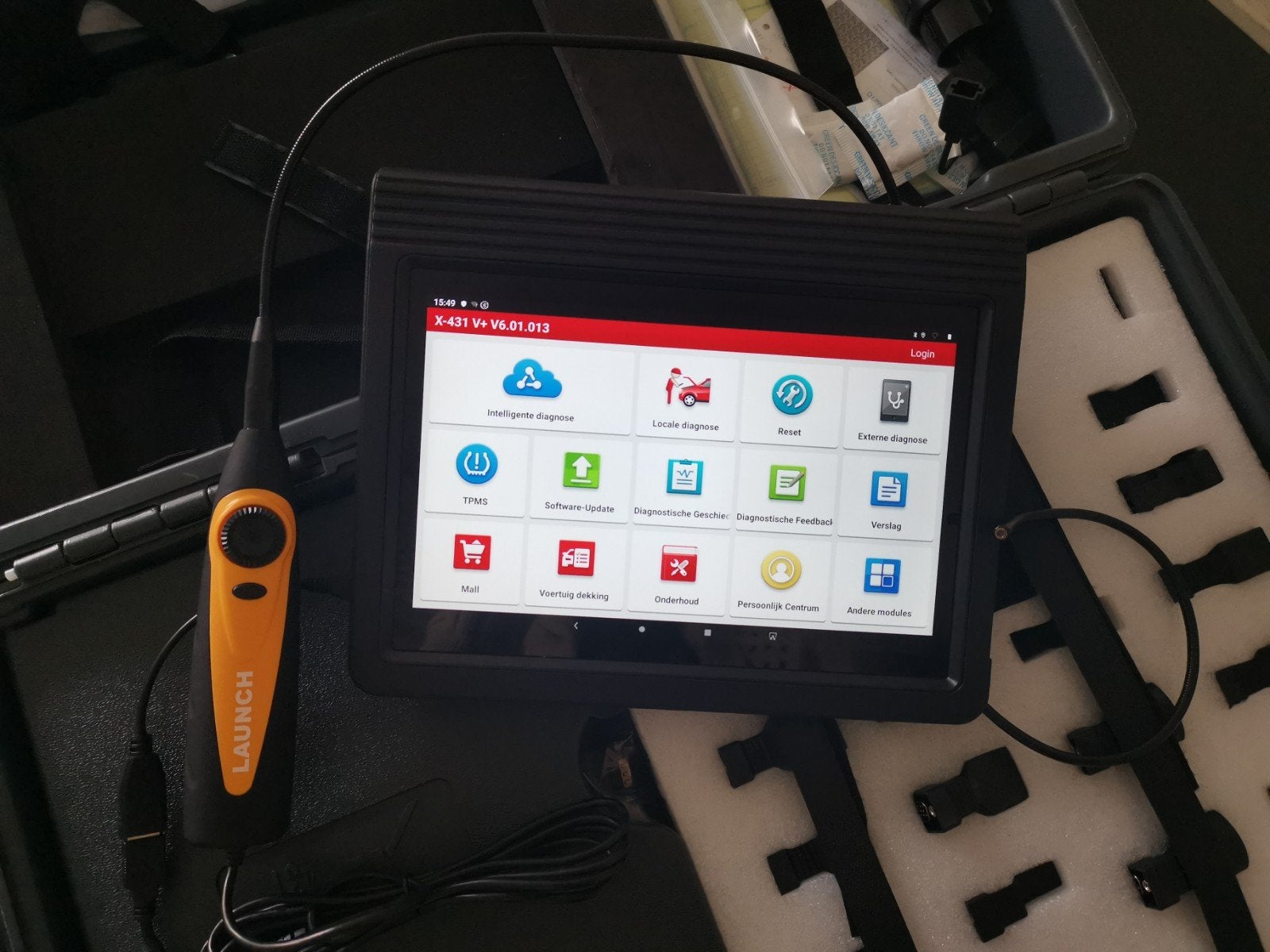 Launch X431 Universeel Auto Diagnose Tablet OBD Tester, Auto diversen, Autogereedschap, Nieuw, Ophalen of Verzenden