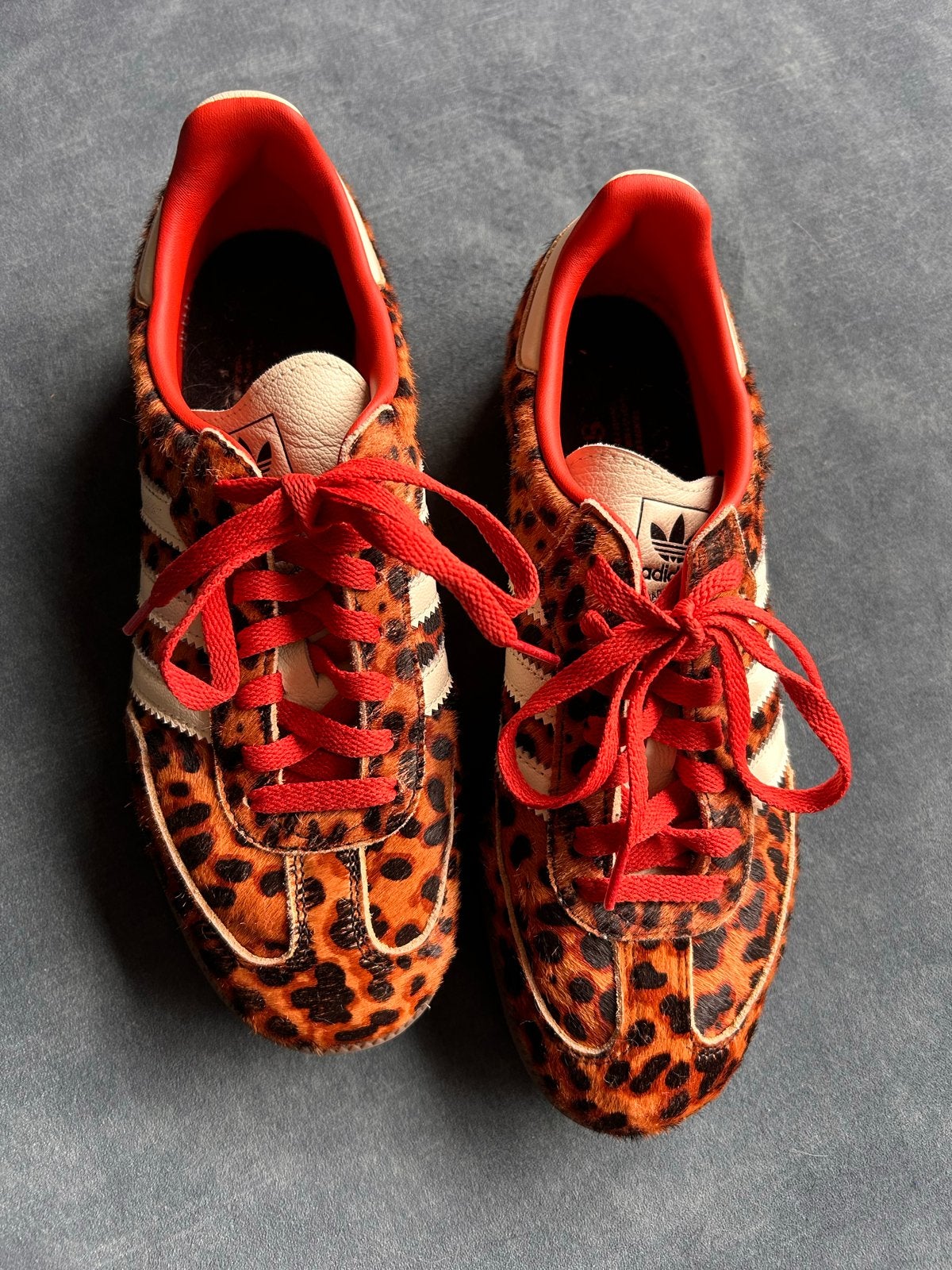 Adidas Samba OG Leopard - Maat 41 1/3 - Zo goed als nieuw, Kleding | Dames, Ophalen of Verzenden, Zo goed als nieuw, Bruin, Sneakers of Gympen
