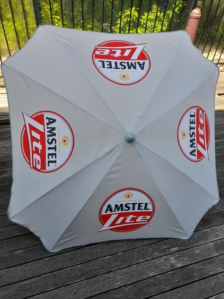 parasol amstel lite, Tuin en Terras, Parasols, Ophalen, Gebruikt, 1 tot 2 meter, Stokparasol