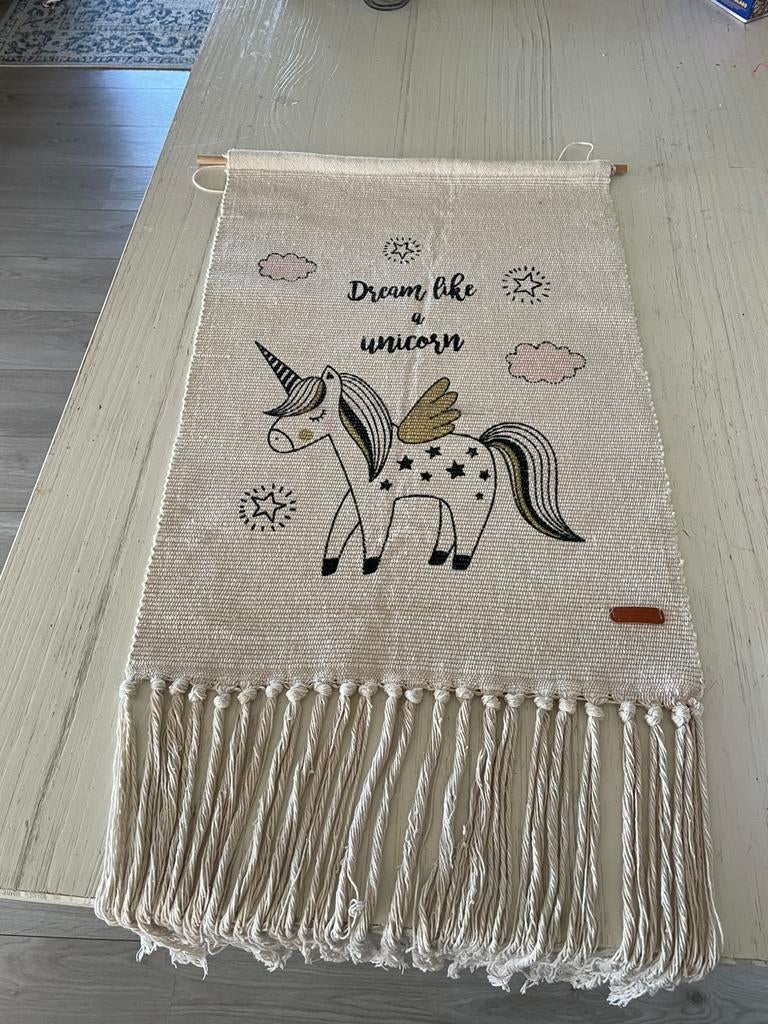 Wandkleed unicorn, Kinderen en Baby's, Kinderkamer | Inrichting en Decoratie, Ophalen, Zo goed als nieuw