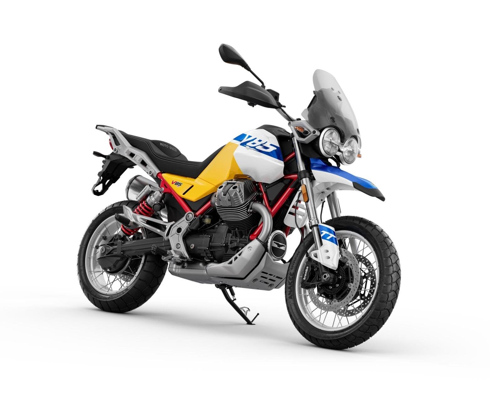 Moto Guzzi V85 TT Giallo Wadi uit voorraad leverbaar, Motoren, Motoren | Moto Guzzi, 853 cc, Moto Guzzi, Bedrijf, Meer dan 35 kW