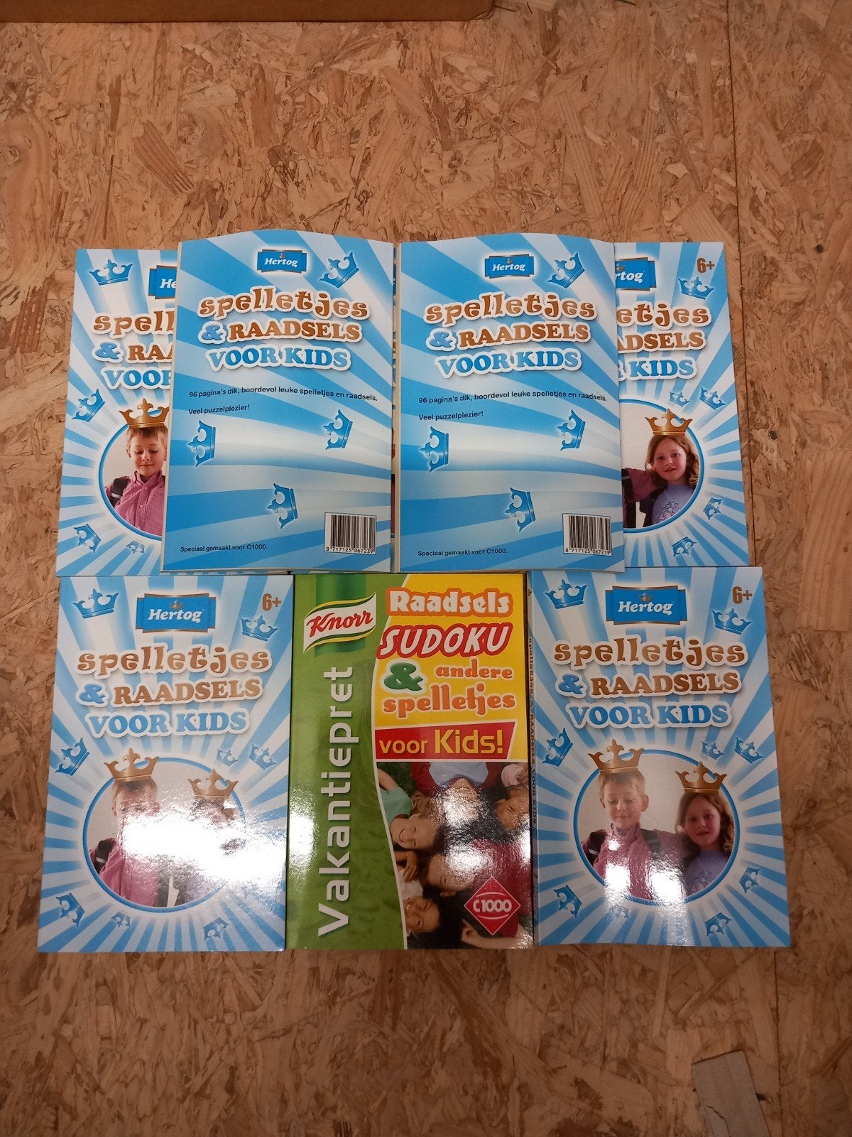 Puzzelboeken voor kinderen - Spelletjes & Raadsels, Ophalen of Verzenden, Minder dan 500 stukjes, Nieuw