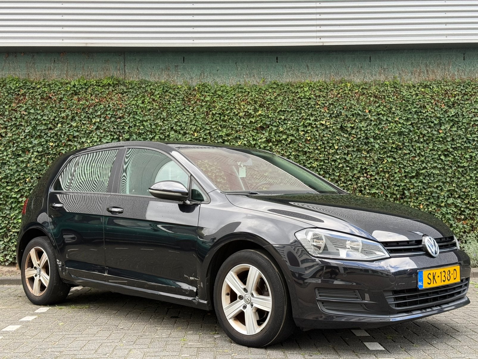 Volkswagen Golf 1.2 TSI 63KW 5D 2014 Zwart, Auto's, Voorwielaandrijving, 4 cilinders, 610 kg, Zwart