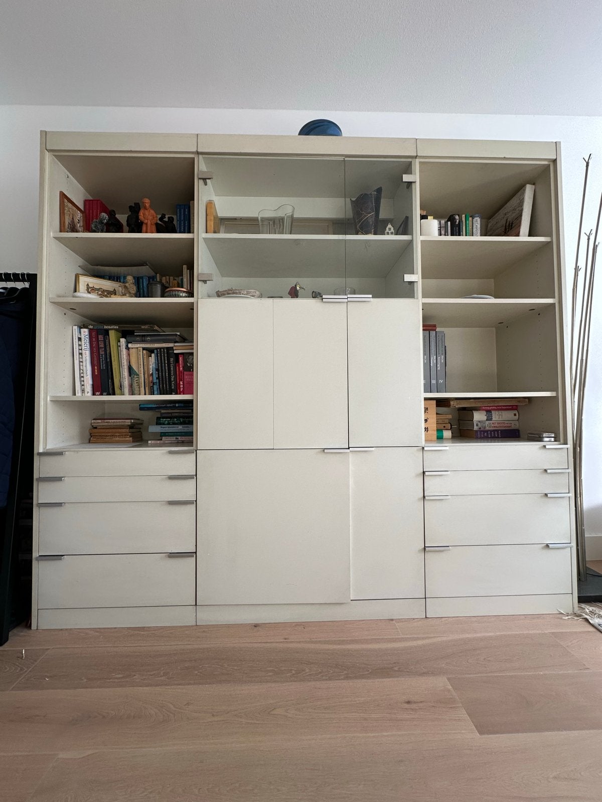 Design Pastoe L serie wandkast met lades en deuren, Ophalen, Overige materialen, Gebruikt, 200 cm of meer