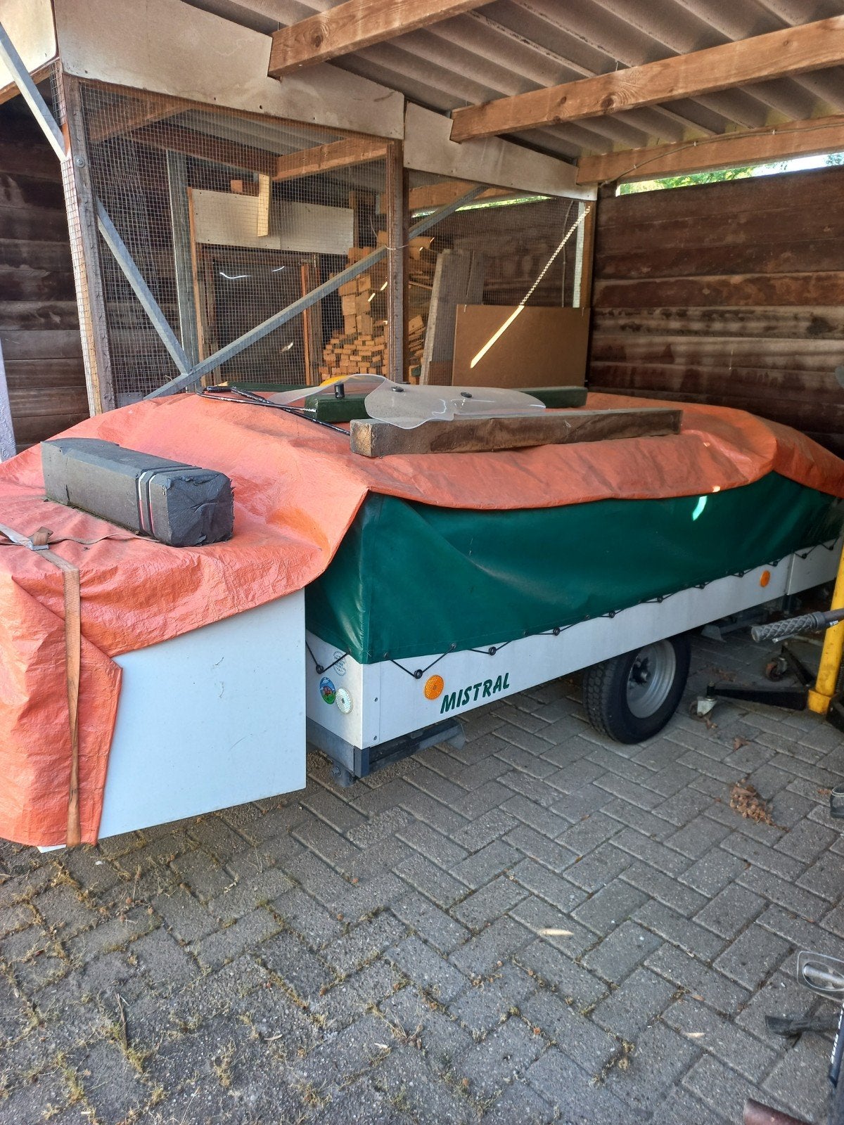 Te koop travelsleeper, Ophalen