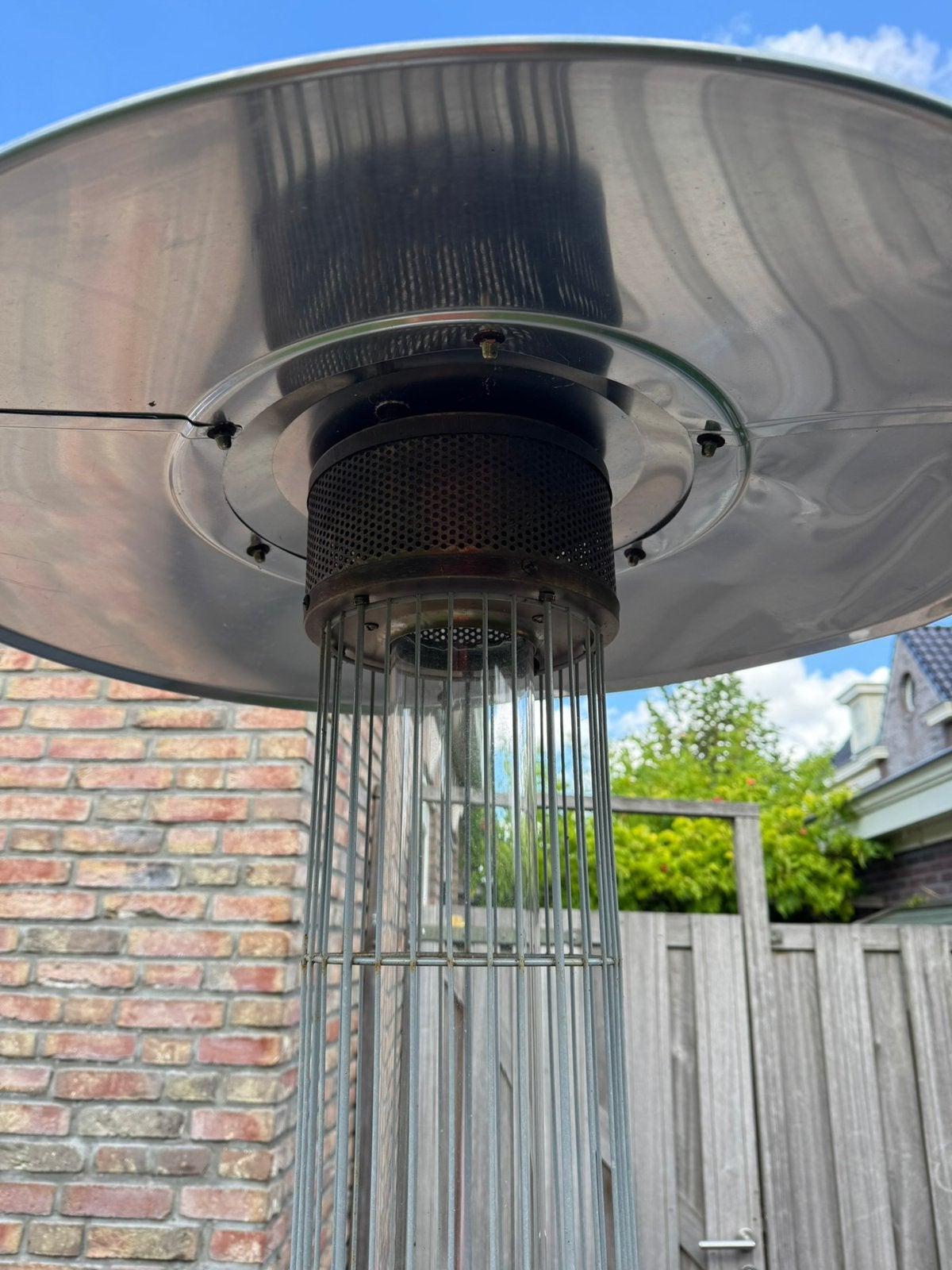 Flameheater Eurom 9000. thermokoppel moet vervangen worden, Tuin en Terras, Ophalen, Gebruikt, Gas, Vloer