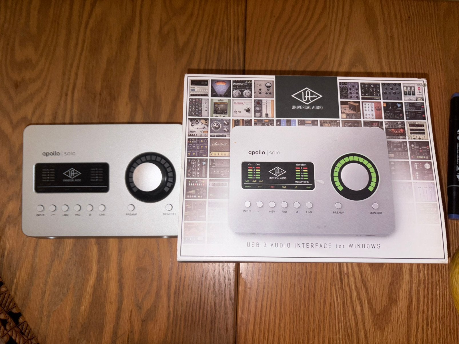UAD Apollo Solo USB (Windows versie) + case, Ophalen of Verzenden, Zo goed als nieuw, Overige Merken