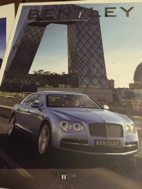 Bentley range incl Continental GT brochure/auto folder '13, Ophalen of Verzenden, Zo goed als nieuw, Overige merken