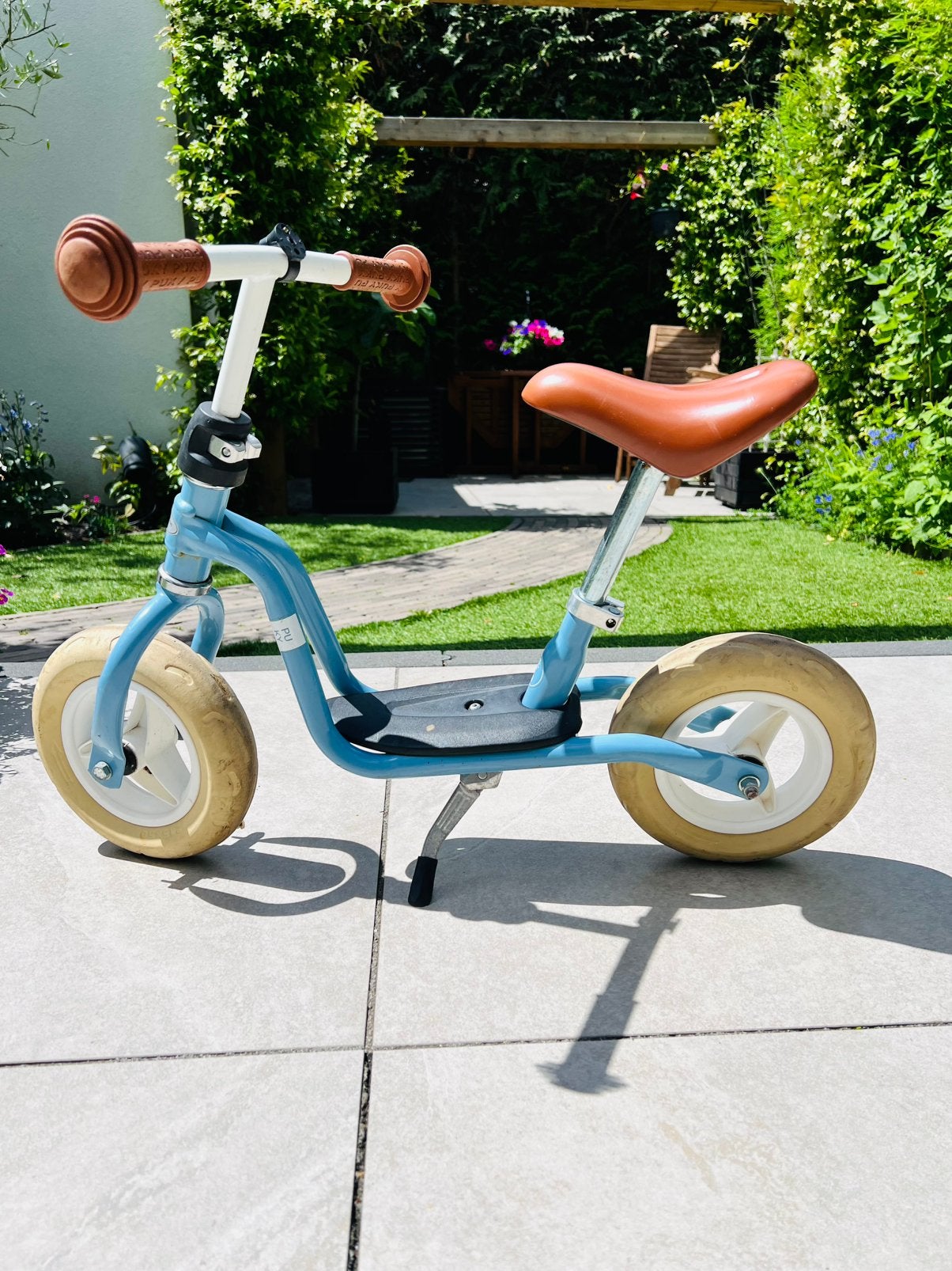 Puky loopfiets retro blauw, Ophalen, Gebruikt