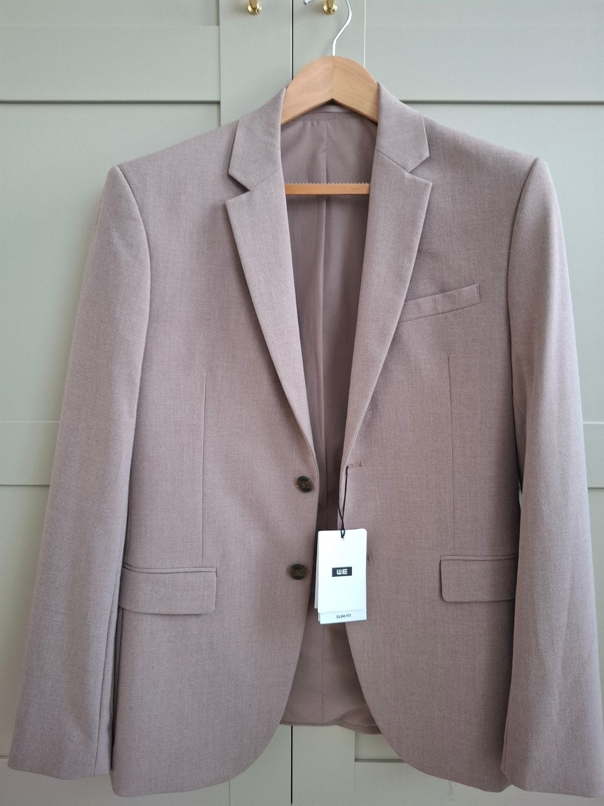 WE Slim Fit Blazer Nieuw Maat 46, Kleding | Heren, Kostuums en Colberts, WE, Nieuw, Ophalen of Verzenden, Roze