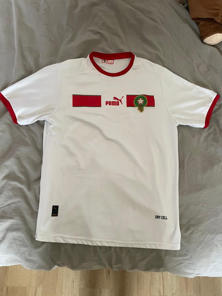 Marokkaans voetbalshirt, Ophalen of Verzenden, Zo goed als nieuw, Overige maten