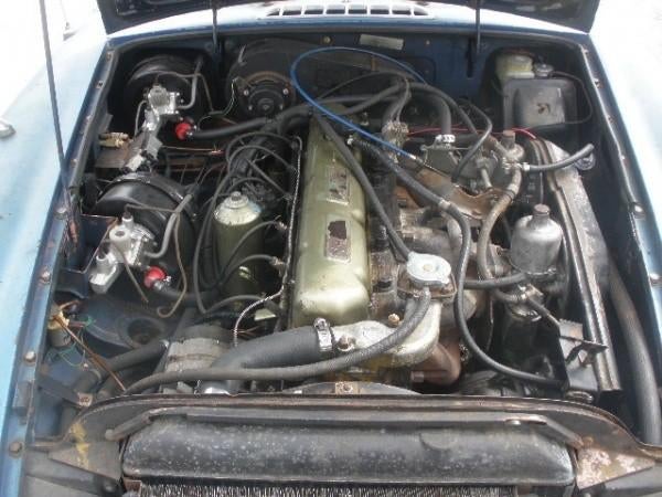 MGC 6 CYLINDER MOTOR en MG MGA MGB MGC MIDGET onderdelen etc, Ophalen of Verzenden