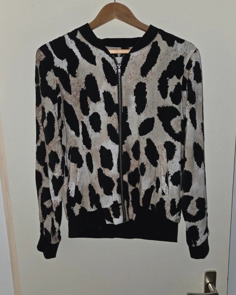 Object dun vest maat 40 L luipaardprint, Meerkleurig, Ophalen of Verzenden, Gedragen, Object