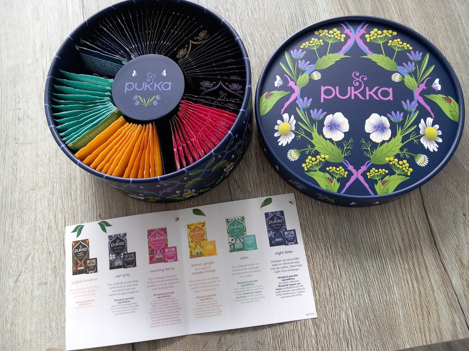 Pukka theedoos, Ophalen of Verzenden