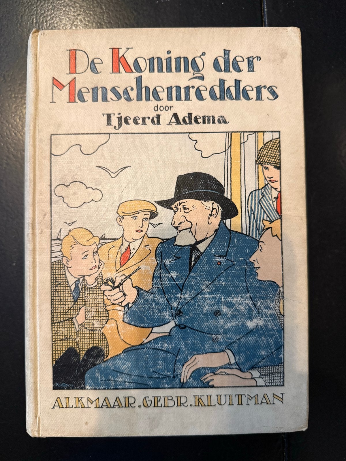 De Koning der Mensenredders - Tjeerd Adema, Boeken, Ophalen of Verzenden, Gelezen, Fictie algemeen