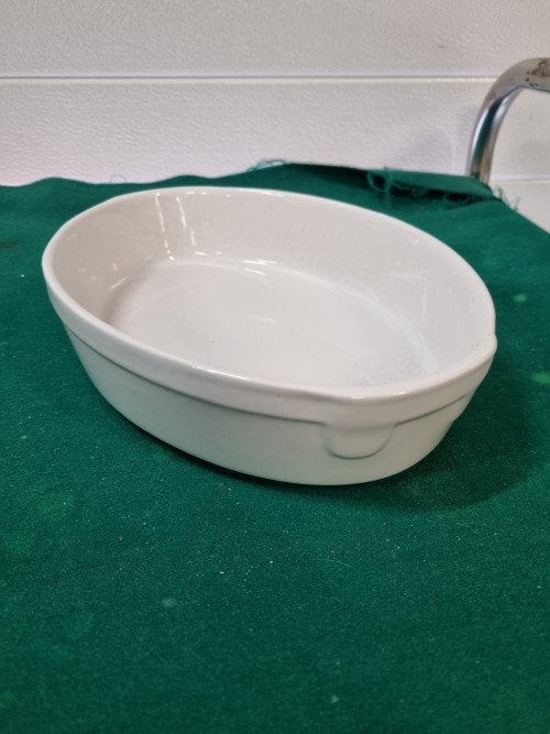 Ovenschaal ovaal wit, Ophalen of Verzenden, 'T Olde Gre-j, Info@toldegrej.nl, Endepoelstraat 20f Didam