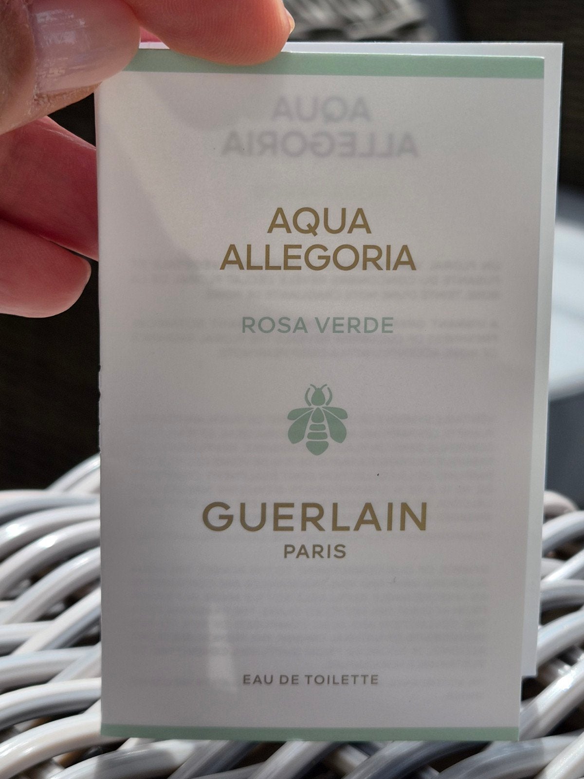 Guerlain Aqua Allegoria Rosa Verde Eau de Toilette 1ml, Verzenden, Nieuw