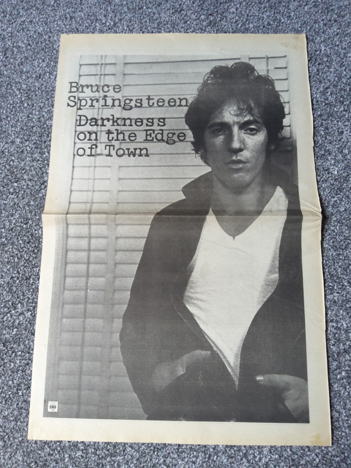 Bruce Springsteen:  Promo   A3 FORMAAT    1,50, Ophalen of Verzenden, Foto of Kaart