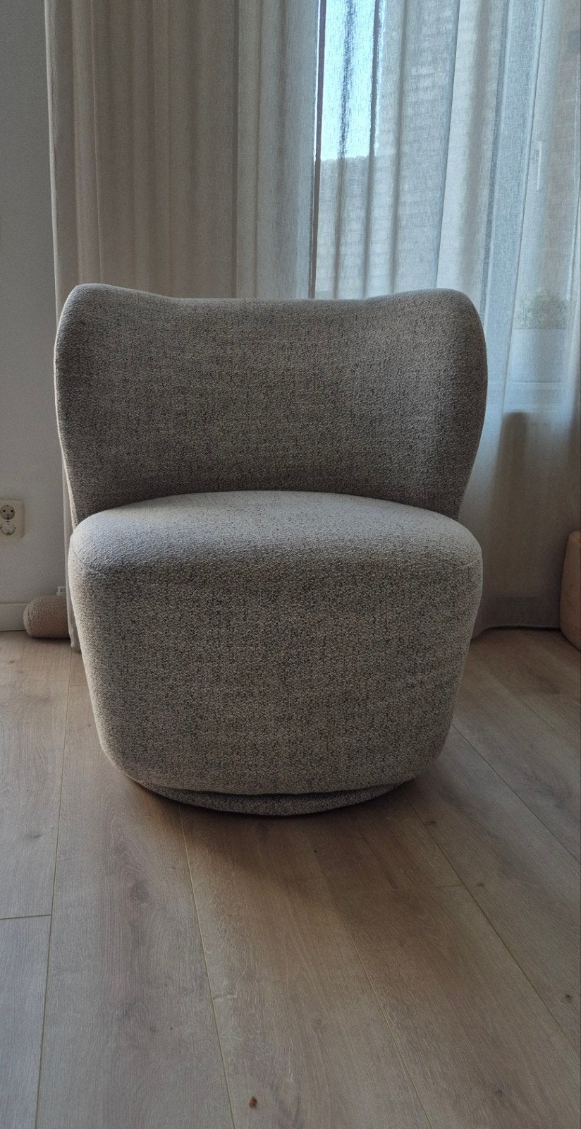 Draaiende fauteuil / stoel, Ophalen, Modern, Comfortabel, Zo goed als nieuw, Eén
