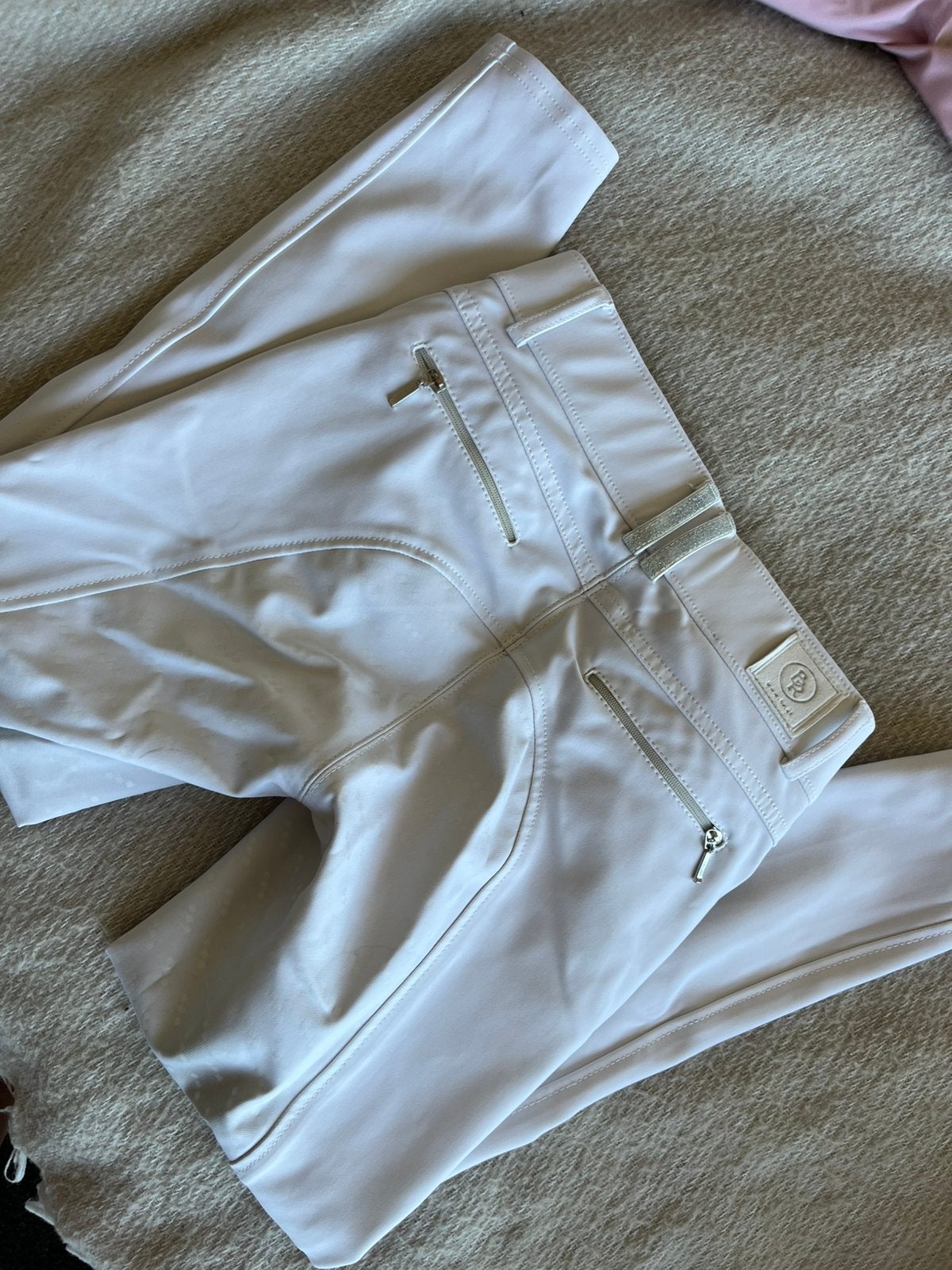 Witte rijbroek maat 152, Ophalen of Verzenden, Zo goed als nieuw, Dressuur, Onderkleding