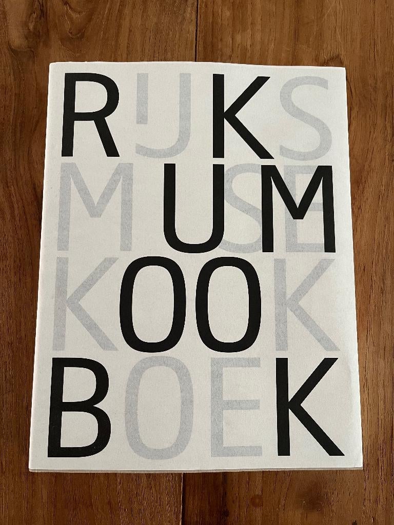 Rijksmuseum kookboek, Boeken, Kookboeken, Hoofdgerechten, Nieuw, Ophalen of Verzenden, Nederland en België
