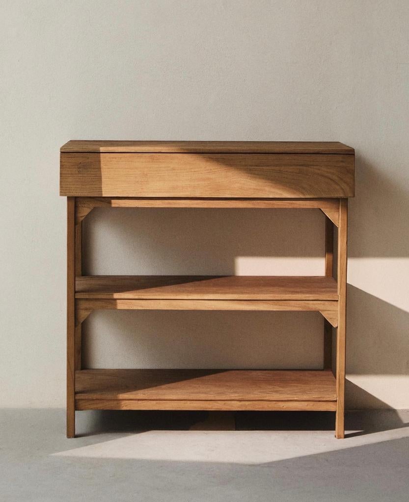 Zara home houten opbergmeubel, Huis en Inrichting, Kasten | Dressoirs, Ophalen, Zo goed als nieuw, 25 tot 50 cm, 50 tot 100 cm
