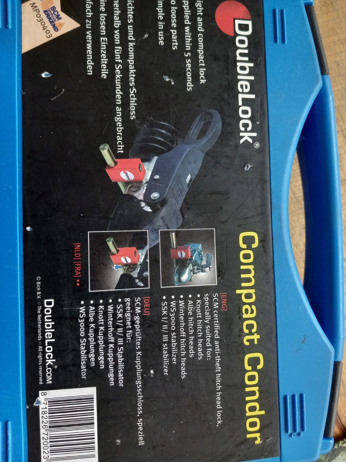 disselslot, compact condor, Ophalen of Verzenden, Zo goed als nieuw