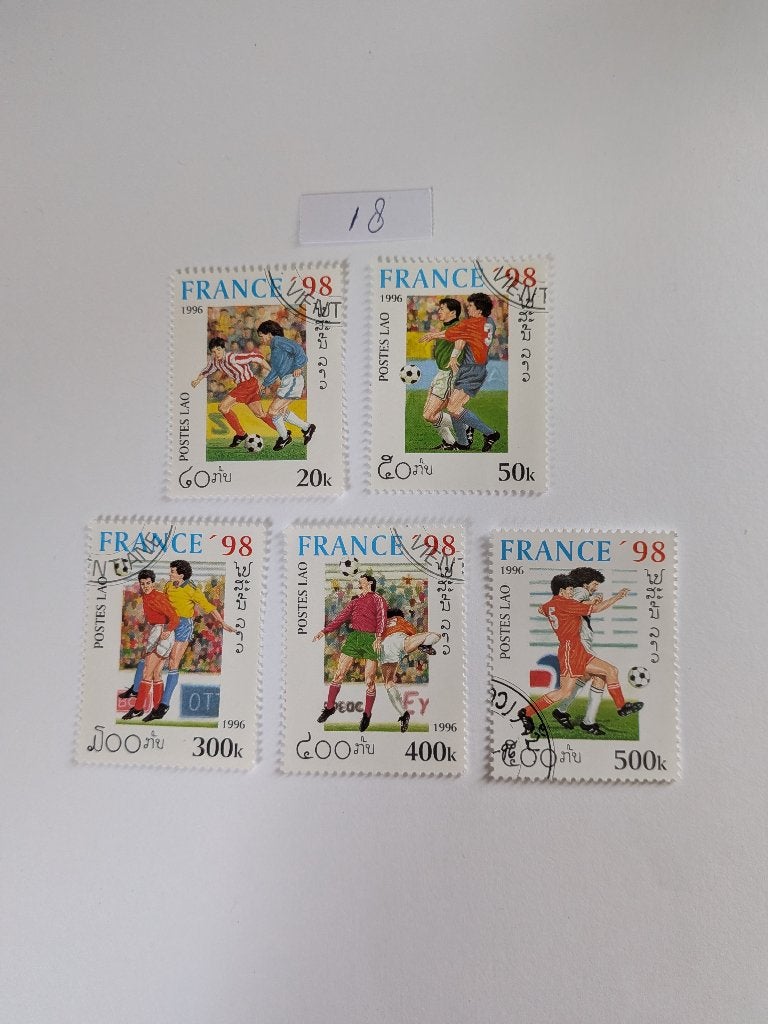 Voetbal, Verzenden, Gestempeld, Zuidoost-Azië