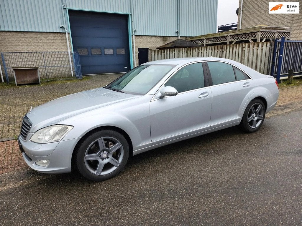 Mercedes-Benz S 350 AUT. *CLIMA*LEER*NAVI*INCL. GARANTIE!, Auto's, Mercedes-Benz, Automaat, 1780 kg, Gebruikt, Zwart