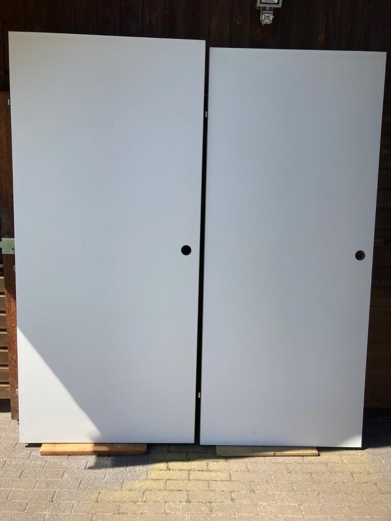 2 opdek deuren gratis, Ophalen, Kunststof, 80 tot 100 cm, Binnendeur