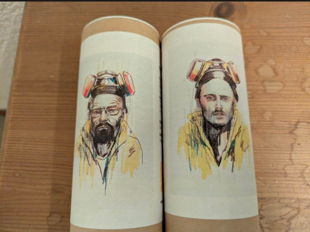 Breaking Bad Posters Walter White & Jesse Pinkman (Nieuw), Ophalen, Nieuw