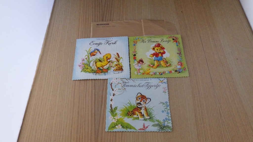 3 vintage kinderboekjes van Nutricia, Ophalen of Verzenden, Overige typen