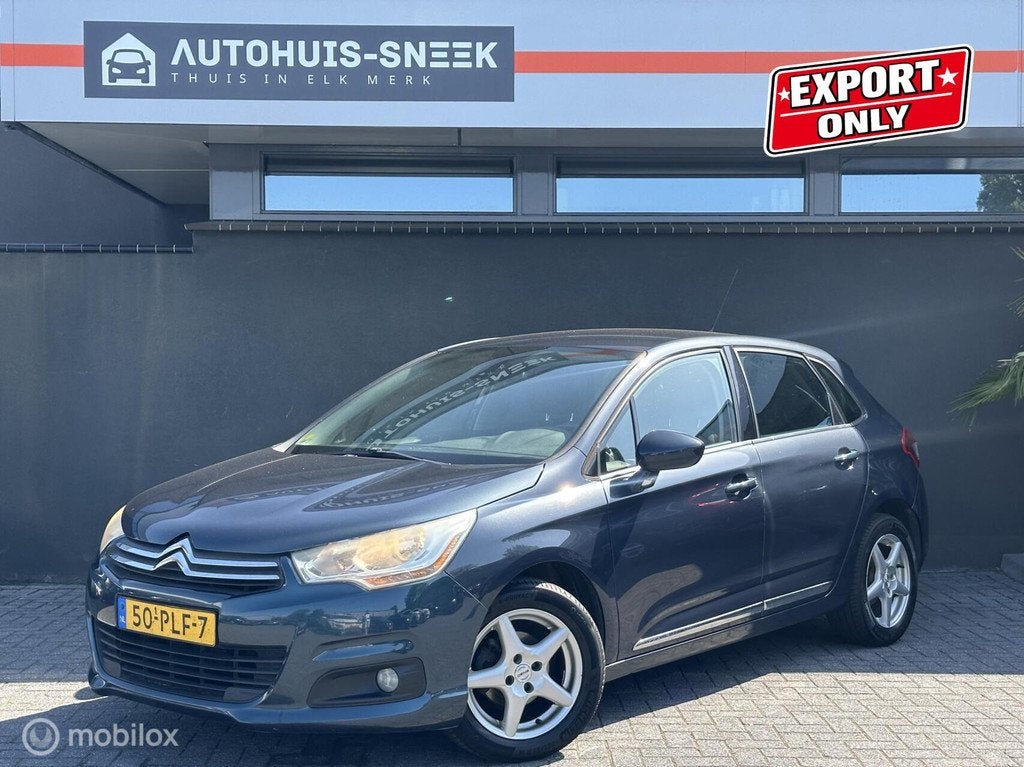 Citroën C4 | Cruise | Airco | Trekhaak | | Zuinige Diesel |, Auto's, Citroën, Voorwielaandrijving, 4 cilinders, Blauw, Origineel Nederlands