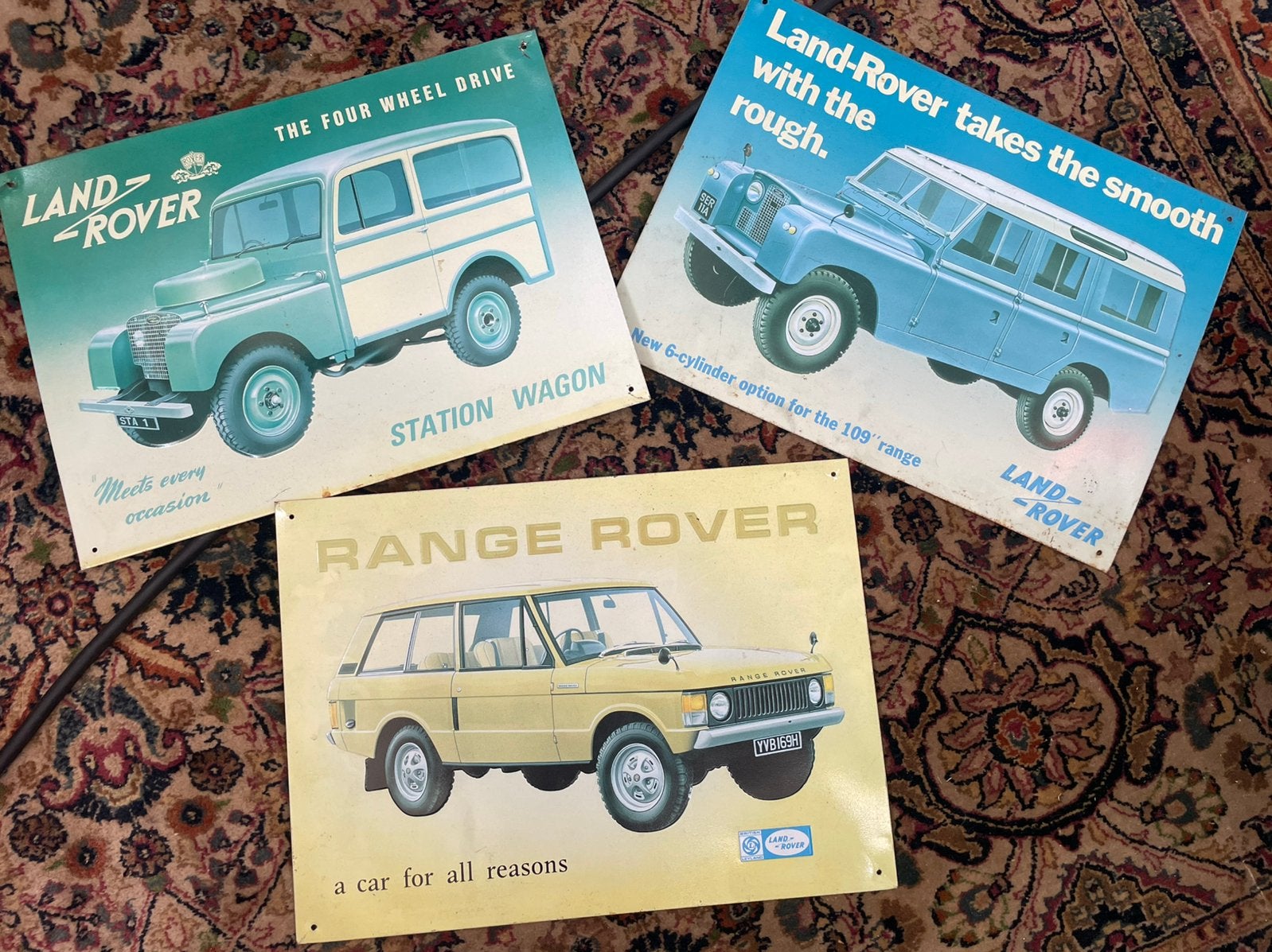 metalen wandbord Land Rover / Landrover, Ophalen of Verzenden, Nieuw, Auto's