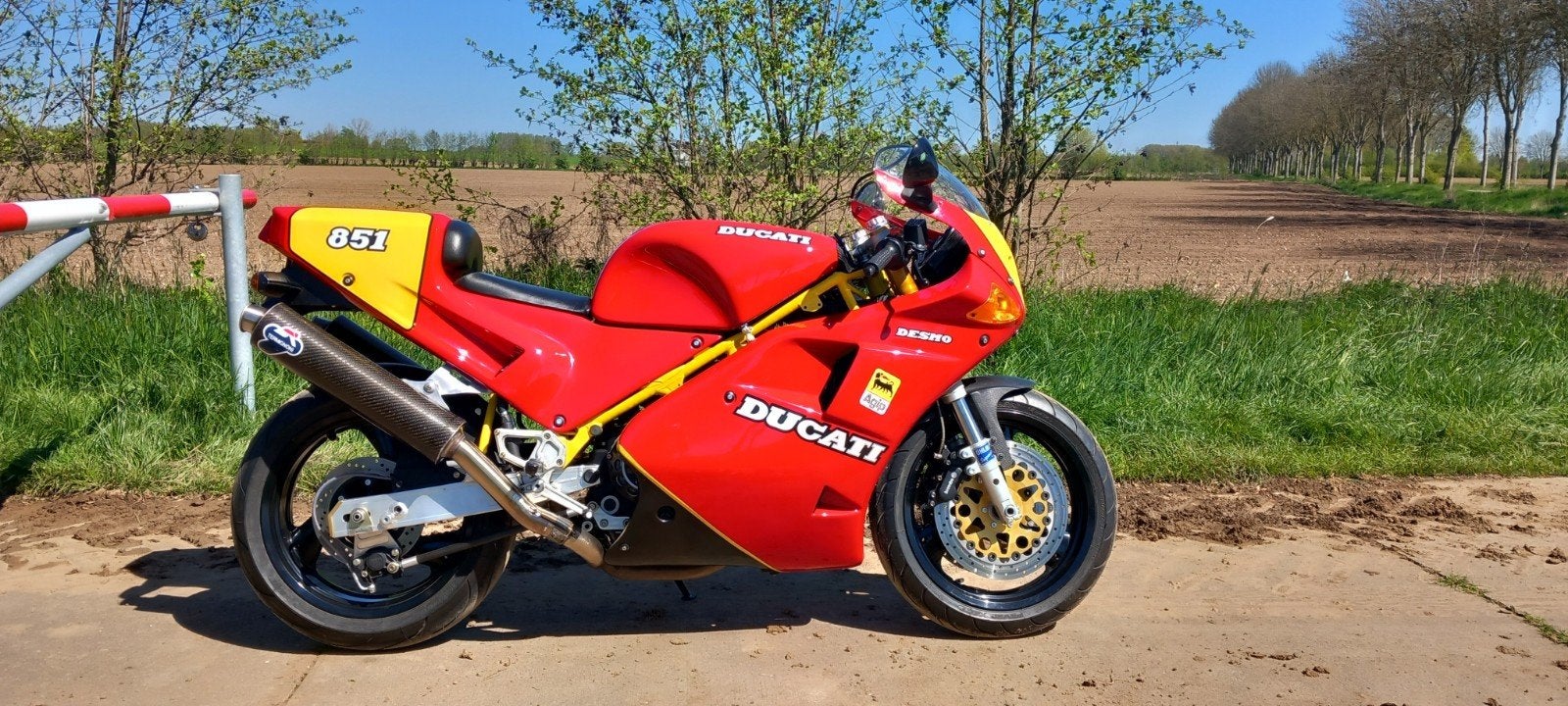 Ducati 851 SP2, 2 cilinders, Gebruikt, Super Sport, Particulier